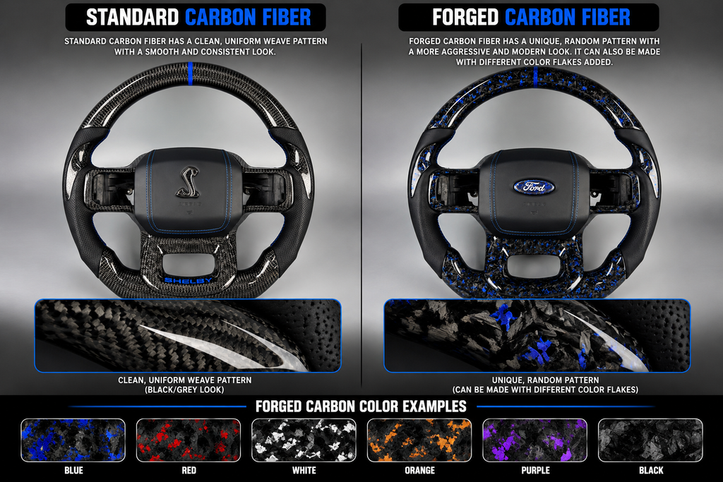 Build Your Own Custom Carbon Fiber Steering Wheel